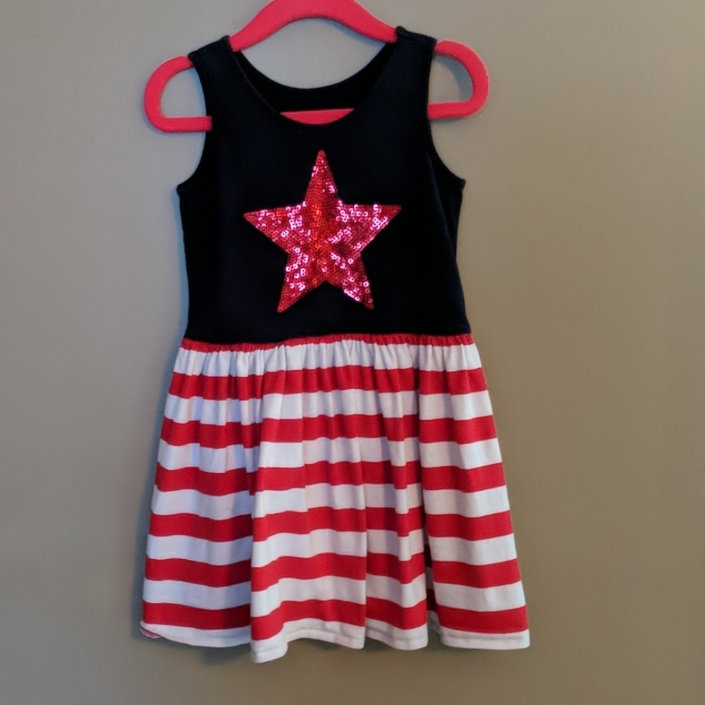 Girl's 4th of July Dress